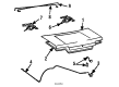 1987 Toyota Corolla Trunk Lid Latch Diagram - 64610-20070