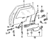 1995 Toyota Camry Window Run Diagram - 68142-33010