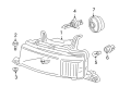 Scion Headlight Diagram - 81130-52440