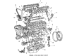 Toyota Cressida Engine Mount Diagram - 12315-41071