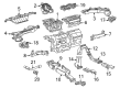 Toyota GR Corolla Air Duct Diagram - 87215-02120