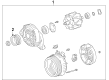 Toyota Camry Alternator Diagram - 27060-0V170