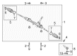 2020 Toyota C-HR Steering Gear Box Diagram - 45510-F4010