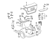 2004 Toyota Echo Trunk Lid Latch Diagram - 64610-52060