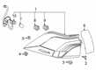 2022 Toyota RAV4 Tail Light Diagram - 81550-0R090