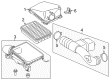 2007 Toyota Tundra Air Duct Diagram - 17880-0F020