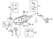 2014 Toyota Prius V Headlight Diagram - 81130-47300