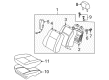 Scion Seat Cover Diagram - 71072-52A30-B0