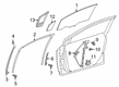 2023 Toyota GR Corolla Weather Strip Diagram - 68215-02010