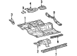 1996 Toyota Celica Floor Pan Diagram - 58111-20170