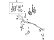 1984 Toyota Cressida Power Steering Hose Diagram - 44416-22160