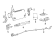 2019 Toyota Prius AWD-e Antenna Cable Diagram - 86101-47E10