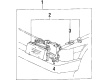 1984 Toyota Corolla Headlight Diagram - 81105-1A191