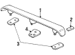 1986 Toyota Supra Spoiler Diagram - 76085-14905