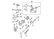 1994 Toyota T100 Steering Column Cover Diagram - 45286-34030-B0