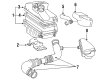 Toyota MR2 Air Filter Box Diagram - 17700-74400