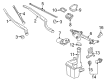 2012 Toyota Avalon Wiper Motor Diagram - 85110-AC010