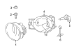 2006 Toyota 4Runner Fog Light Diagram - 81211-42061