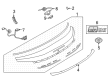 Toyota GR86 Emblem Diagram - SU003-10884