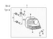 Toyota Echo Tail Light Diagram - 81551-52320