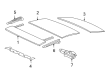 2010 Scion tC Sunroof Diagram - 63201-21130