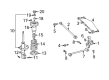 2002 Toyota Highlander Shock And Strut Mount Diagram - 48750-48030