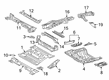 Toyota RAV4 Front Cross-Member Diagram - 57611-0R900