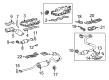 2006 Toyota Tundra Exhaust Flange Gasket Diagram - 90917-A6005