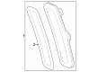 Toyota Prius AWD-e Side Marker Light Diagram - 81750-47010