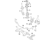 2012 Toyota Prius Plug-In Sway Bar Kit Diagram - 48811-47060