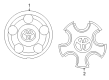 Toyota RAV4 Wheel Cover Diagram - 42638-42010