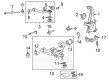 Toyota Sequoia Wheel Hub Diagram - 43550-0C020