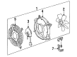 1993 Toyota Tercel Fan Shroud Diagram - 16711-55111