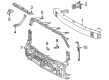 2023 Toyota Sequoia Grille Diagram - 53113-0C060