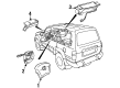 1995 Toyota Land Cruiser Air Bag Control Module Diagram - 89170-60010