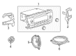 2018 Toyota Corolla Car Speakers Diagram - 86160-02A50