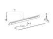 2012 Toyota Avalon Door Seal Diagram - 67863-AC010