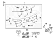 Toyota Yaris Emblem Diagram - 75443-0D110