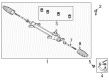 2017 Toyota Corolla Rack And Pinion Diagram - 45510-02490