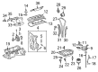 2015 Toyota Prius C Timing Chain Tensioner Diagram - 13540-21020