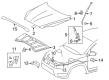 Toyota Hood Cable Diagram - 53630-0R010