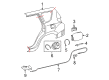 2009 Toyota RAV4 Fuel Door Diagram - 77350-0R010