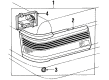 1991 Toyota Camry Light Socket Diagram - 81565-03020