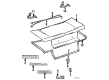 1987 Toyota Corolla Trunk Lid Latch Diagram - 64610-20080