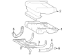 2024 Toyota Grand Highlander Seat Cushion Diagram - 79245-0E030