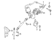 2016 Toyota Prius V Steering Shaft Diagram - 45260-12761