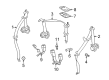 2018 Toyota Yaris Seat Belt Diagram - 73220-52761-C0