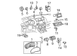 2011 Toyota Highlander Blower Control Switches Diagram - 55900-48490