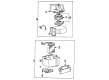 1996 Toyota Corolla Heater Control Valve Diagram - 87240-12260