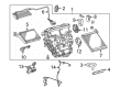 2019 Toyota Corolla Blend Door Actuator Diagram - 87106-02190